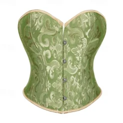 Women's Shapewears Bustier Corset Top Carnival Date Club Corsets Sexy Punk & Gothic Pure Color Buckle Home Outfits