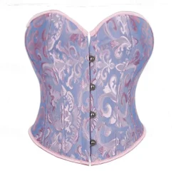 Women's Shapewears Bustier Corset Top Carnival Date Club Corsets Sexy Punk & Gothic Pure Color Buckle Home Outfits