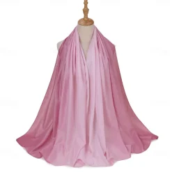 Women's Shawls Hijab Scarfs Dubai Islamic Arabian Muslim Ramadan Adults' Headpiece
