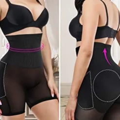 Women's Short Leggings Mesh Butt Lift High Waist Yoga Shorts Black Beige Sports Activewear Stretchy Slim