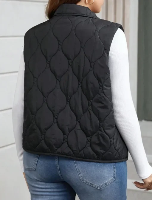 Women's Shrugs Elegant Sleeveless Crew Neck Work Black Spring Fall Winter