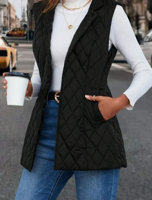Women's Shrugs Sleeveless V Neck New Year Black Spring Fall Winter