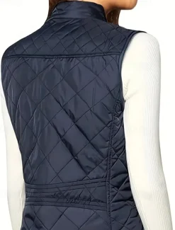 Women's Shrugs Sleeveless Turtleneck Black Army Green Blue Brown Spring Fall Winter