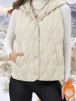Women's Shrugs Solid Color Basic Casual Long Sleeve V Neck Regular Tops Daily Patchwork Buttons Gray Fall Winter