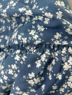 Women's Skirt A Line Swing Bohemia Casual Maxi High Waist Skirts Floral Print Micro-elastic Street Daily Black Blue Summer Polyester