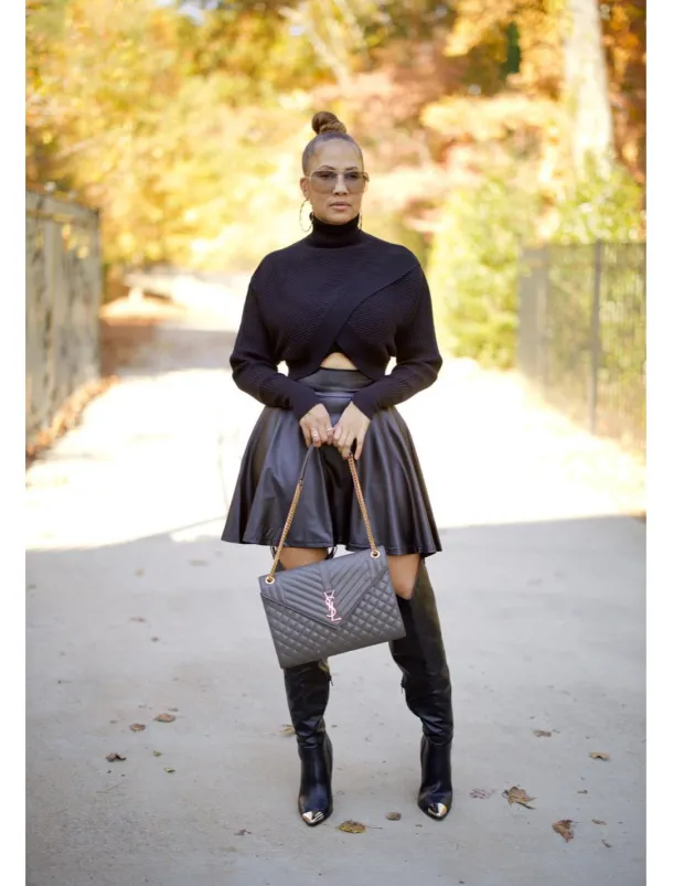 Women's Skirt Fashion Carnival Costumes Ladies Mini Skirts Solid Colored Pleated Carnival Homecoming Black Red Brown Spring & Fall PU Leather