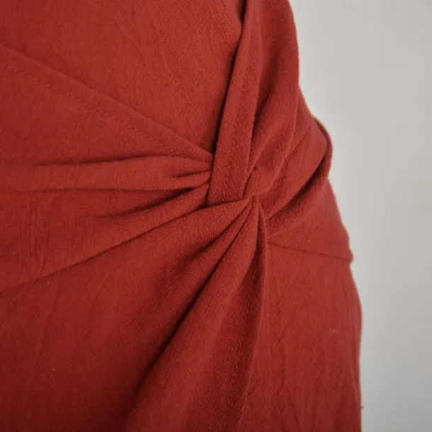 Women's Skirt Linen Skirts Basic Casual Mini High Waist Skirts Solid Colored Split Ends Casual Daily Weekend Wine Black Army Green Apricot Summer Cotton And Linen