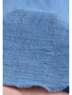 Women's Skirt Swing Fashion Maxi Mid Rise Skirts Plain Ruched Micro-elastic Vacation Street Black White Pink Blue Summer Cotton