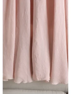 Women's Skirt Swing Fashion Maxi Mid Rise Skirts Plain Ruched Micro-elastic Vacation Street Black White Pink Blue Summer Cotton