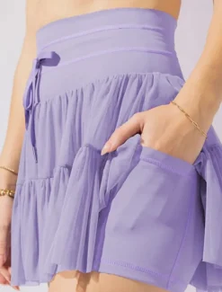 Women's Skirt Tutu Fashion Casual Mini High Waist Skirts Solid Colored Casual Daily Weekend Apricot Black White Pink Summer Polyester