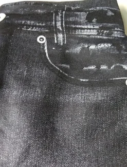 Women's Slim Pants Trousers Pocket High Cut High Waist Full Length Black Summer