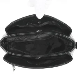 Women's Small Red Faux Leather Crossbody Bag – Minimalist Shoulder Purse with Adjustable Strap for Casual Outings and Daily Use