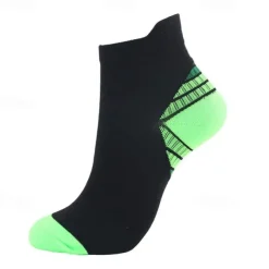 Women's Socks Sport Compression 2 Pairs Nylon Breathable Marathon Running Bicycle Crew Socks