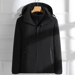 Women's Softshell Jacket Hiking Jacket Winter Outdoor Thermal Warm Fleece Lining Windproof Water Resistant 3-in-1 Jacket Fleece Jackets Windbreaker Jacket Traveling Black Ivory Pink Red Purple