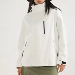 Women's Softshell Jacket Hiking Jacket Winter Outdoor Color Block Thermal Warm Fleece Lining Windproof Water Resistant 3-in-1 Jacket Winter Jacket Lightweight Jacket Traveling Black White Ivory