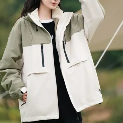 Women's Softshell Jacket Hiking Jacket Winter Outdoor Color Block Thermal Warm Windproof Water Resistant 3-in-1 Jacket Winter Jacket Fleece Jackets Traveling Black Ivory Pink Red Orange