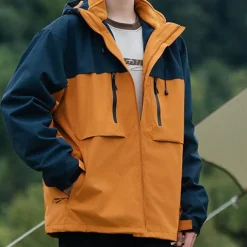 Women's Softshell Jacket Hiking Jacket Winter Outdoor Color Block Thermal Warm Windproof Water Resistant 3-in-1 Jacket Winter Jacket Fleece Jackets Traveling Black Ivory Pink Red Orange