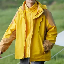 Women's Softshell Jacket Hiking Jacket Winter Outdoor Thermal Warm Fleece Lining Windproof Water Resistant 3-in-1 Jacket Fleece Jackets Windbreaker Jacket Traveling Light Pink Black White Yellow Pink