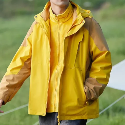 Women's Softshell Jacket Hiking Jacket Winter Outdoor Thermal Warm Fleece Lining Windproof Water Resistant 3-in-1 Jacket Fleece Jackets Windbreaker Jacket Traveling Light Pink Black White Yellow Pink