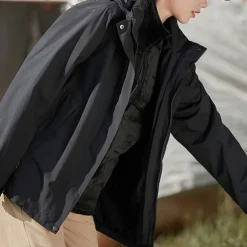 Women's Softshell Jacket Hiking Jacket Winter Outdoor Thermal Warm Fleece Lining Windproof Water Resistant 3-in-1 Jacket Fleece Jackets Windbreaker Jacket Traveling Light Pink Black White Yellow Pink