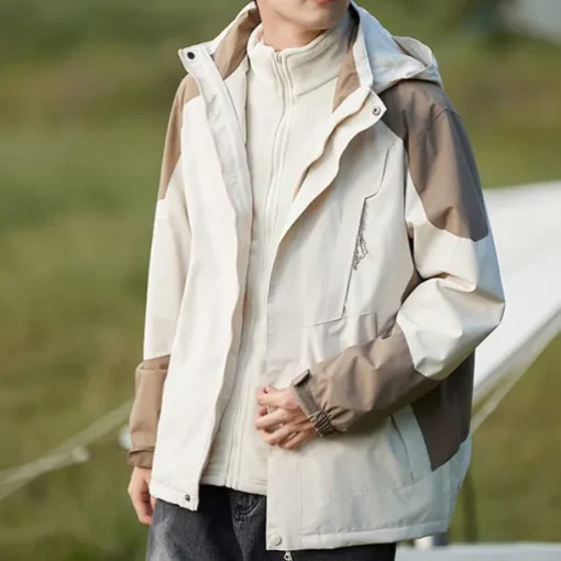 Women's Softshell Jacket Hiking Jacket Winter Outdoor Thermal Warm Fleece Lining Windproof Water Resistant 3-in-1 Jacket Fleece Jackets Windbreaker Jacket Traveling Light Pink Black White Yellow Pink