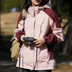 Women's Softshell Jacket Hiking Jacket Outdoor Windproof Water Resistant Lightweight Jacket Windbreaker Jacket Traveling Black Ivory Yellow Pink Red