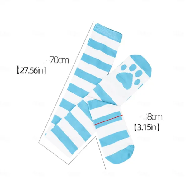 Women's Stockings Leg Warmers Boot Cuffs Party Home Daily Retro Acrylic Fibers Cosplay Sexy Warm Leg Shaping Casual / Daily 1 Pair