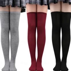 Women's Stockings Party Gift Daily Retro Fall Winter Acrylic Fibers Casual Casual / Daily 1 Pair