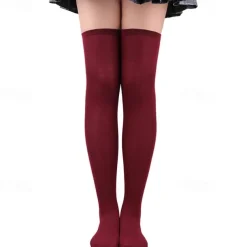 Women's Stockings Party Gift Daily Retro Fall Winter Acrylic Fibers Casual Casual / Daily 1 Pair