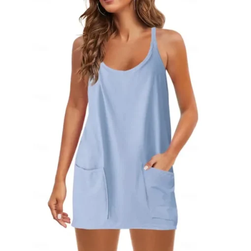 Women's Summer Sleeveless Mini Dress