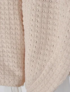 Women's Sweater Cardigan Daily Casual Solid Color Open Front Knitted Long Sleeve Long Tops Knit Home Work Khaki Light Grey Fall Winter