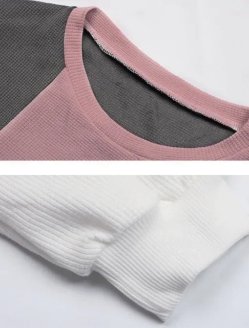 Women's Sweater Casual Soft Plaid Waffle Crew Neck Knitted Long Sleeve Regular Tops Knit Outdoor Daily Weekend Dark Gray Fall Winter