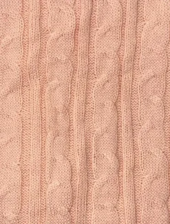 Women's Sweater Casual Solid Color Cable Crew Neck Knitted Long Sleeve Long Tops Knit Weekend Pink Fall Winter