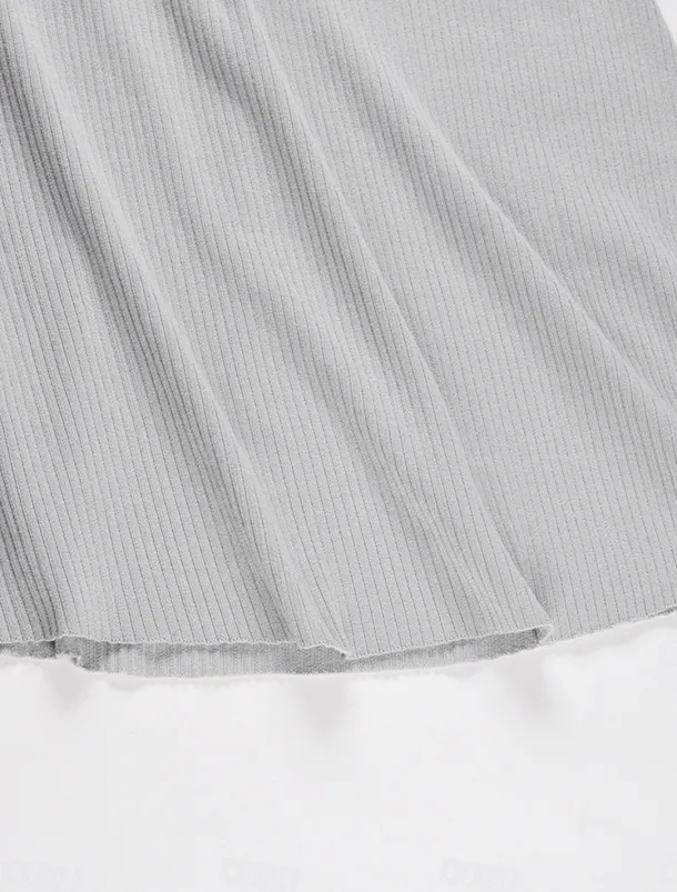 Women's Sweater Dress Knit Dress Jumper Dress Midi Dress Knitwear Fashion Daily Pure Color Outdoor Daily Vacation Going out Crew Neck Long Sleeve Tie Front Ruched 2023 Regular Fit Black Red Green S M