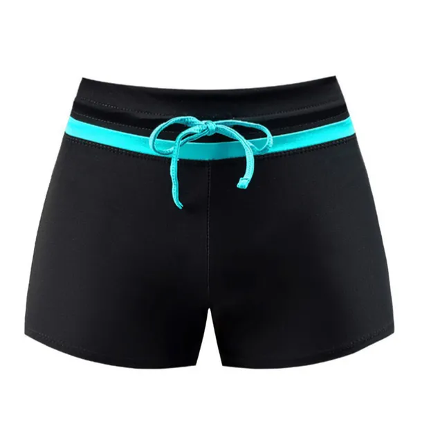 Women's Swim Trunks Swim Shorts Breathable Bottoms Swimming Beach Water Sports Patchwork Summer