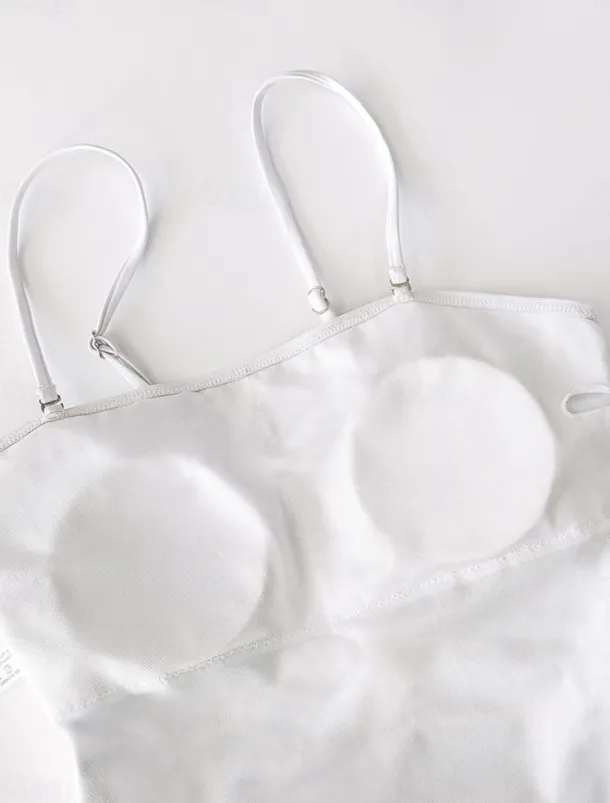 Women's Swimwear 2 Piece Monokini Swimsuit Backless Tummy Control High Waist Slim Vacation Beach Wear Floral Scoop Neck Sleeveless Long Sleeve Bathing Suits