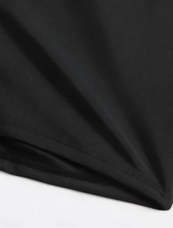 Women's Swimwear Bikini 2 Piece Boy Leg Swimsuit Backless Slim Vacation Beach Wear Graphic U Neck Sleeveless Bathing Suits