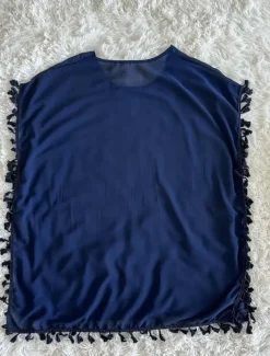 Women's Swimwear Cover Up Beach Dresses Swimsuit Vacation Fashion Solid Color Short Sleeves