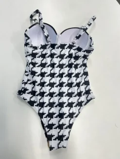 Women's Swimwear One Piece Monokini Swimsuit Backless Tummy Control High Waist Slim Vacation Beach Wear Graphic Halter Neck Sleeveless Bathing Suits