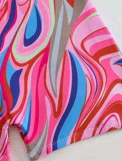 Women's Swimwear One Piece Monokini Swimsuit Backless Tummy Control High Waist Slim Vacation Beach Wear Ombre U Neck Sleeveless Bathing Suits