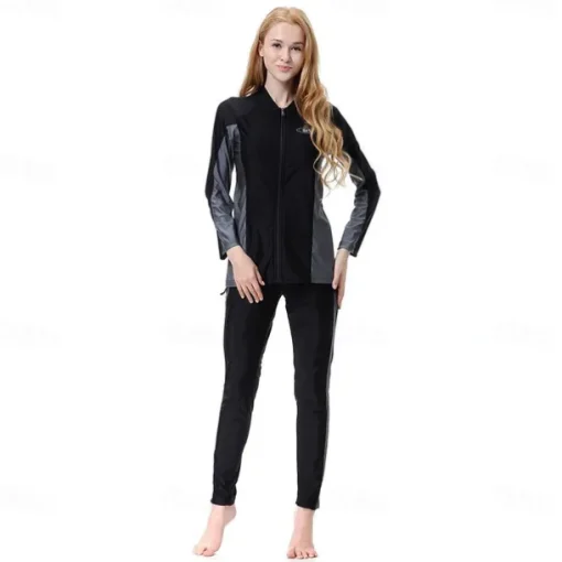 Women's Swimwear Swimsuits Religious Saudi Arabic Arabian Muslim Ramadan Adults Top Pants Headpiece