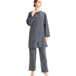 Women's Swimwear Swimsuits Religious Saudi Arabic Arabian Muslim Ramadan Adults Top Pants