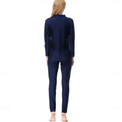 Women's Swimwear Swimsuits Religious Saudi Arabic Arabian Muslim Ramadan Adults Top Pants