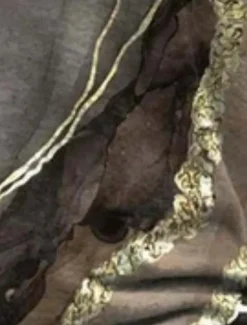 Women's T shirt Long Sleeve Geometric Abstract Basic Long Sleeve Pile Neck V Neck Regular Tops Daily Weekend Buttons Print Royal Blue Blue Gray Spring Fall Winter Prefall