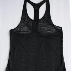 Women's Tank Top Quick Dry Comfortable Breathable Open Back Sleeveless Sports Solid Color Top For Gym Workout Fitness Yoga Activewear