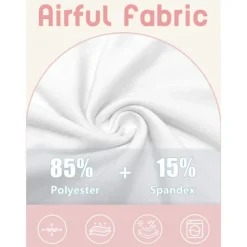 Women's Tennis Dress Golf Dress White Sleeveless Dress Ladies Golf Attire Clothes Outfits Wear Apparel