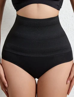 Women's Thong Shapewear High Waist Cincher Body Shaper Tummy Control Panties Slimming Briefs Home Outfits