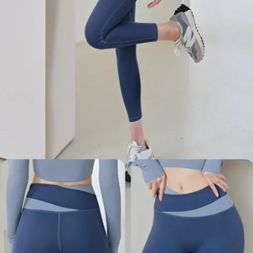 Women's Tracksuit Activewear Set 2 Piece Casual Long Sleeve High Waist Breathable Soft Fitness Gym Workout Running Sportswear Activewear Solid Colored Black Light Green Blue