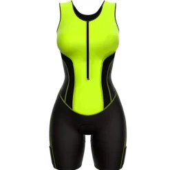 Women's Triathlon Tri Suit Sleeveless Mountain Bike MTB Road Bike Cycling Forest Green Black Pink Bike UV Resistant Breathable Quick Dry Spandex Sports Solid Color Patterned Geometic Clothing Apparel