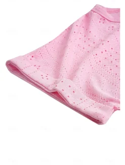 Women's Tunic Dressy Tops Bohemia Tropical Fashion Short Sleeve Square Neck Regular Tops Vacation Daily Weekend Black White Pink Blue Summer